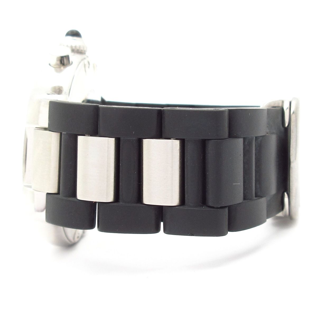 カルティエ クロノスカフ Cartier メンズ LM マスト21 電池交換済 SS 
