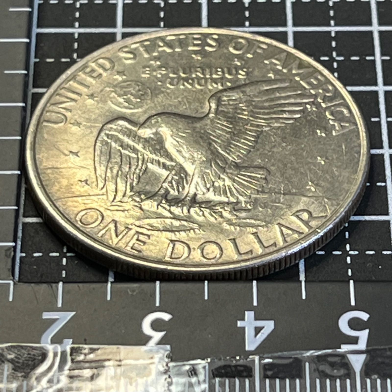 大型白銅貨】1972年 米国 1ドル アイゼンハワー・ダラー／Eisenhower