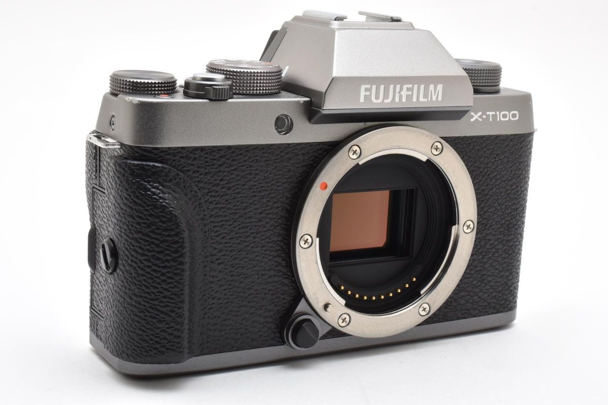 良品 FUJIFILM X-T100 ボディ ダークシルバー ARYM5457#496 - メルカリ