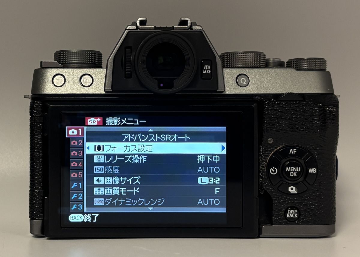 良品 FUJIFILM X-T100 ボディ ダークシルバー ARYM5457#496 - メルカリ