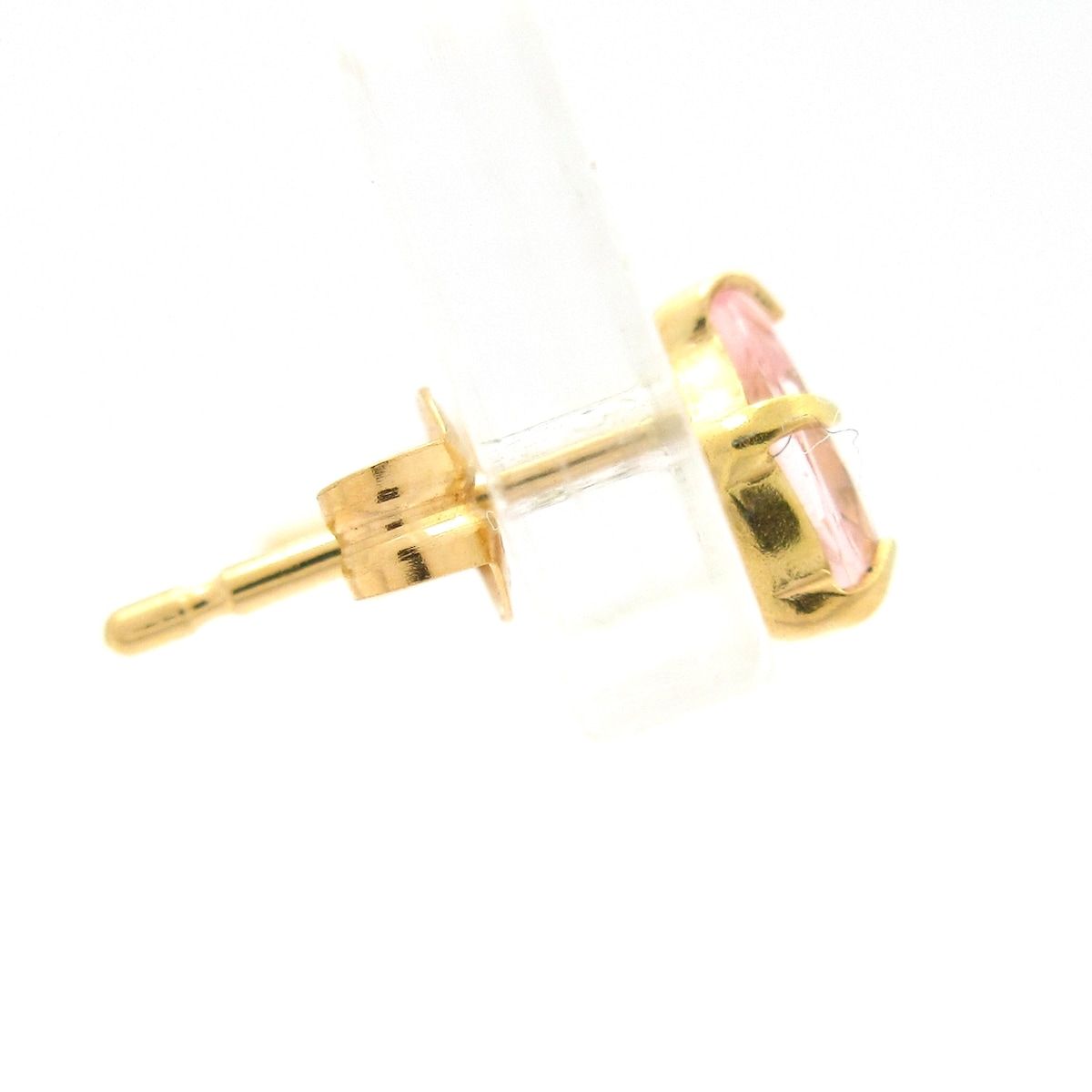 アクセサリー TAKE-UP(テイクアップ) ピアス - K18YG×クリア 総重量:0.8g