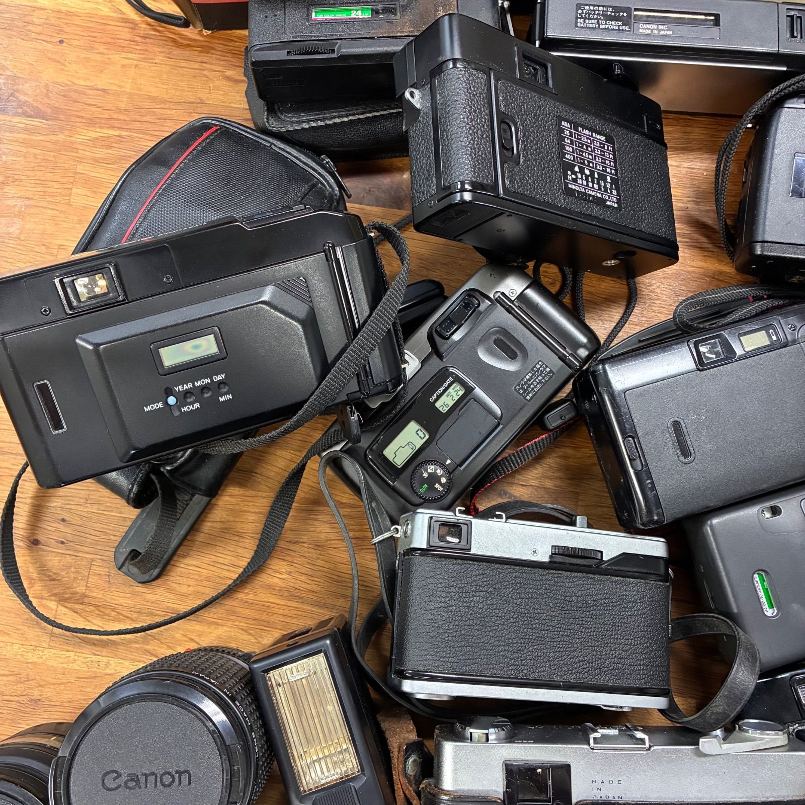 動作未確認※【フィルムカメラ等約20台まとめ】Canon キャノン /MINOLTA