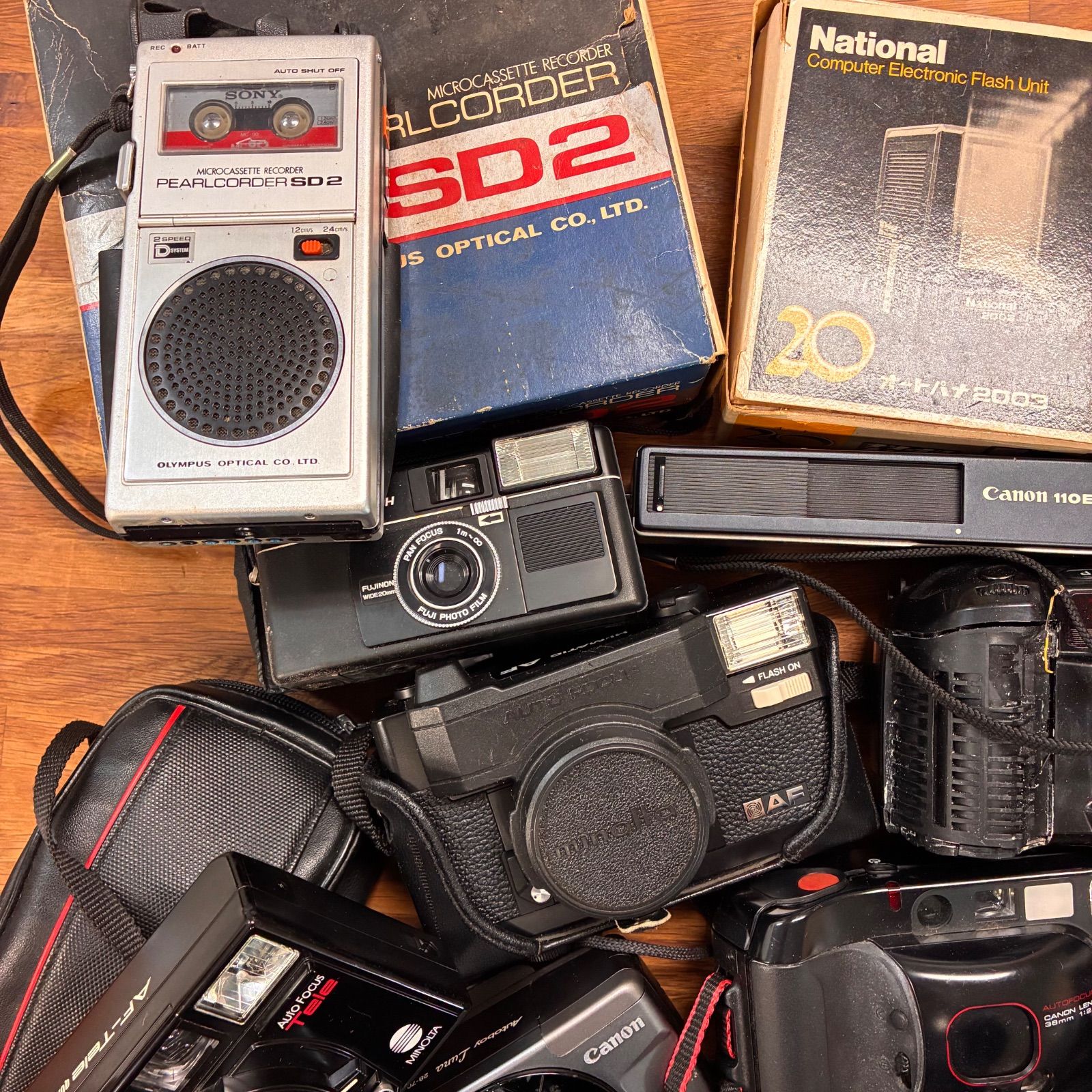 動作未確認※【フィルムカメラ等約20台まとめ】Canon キャノン /MINOLTA