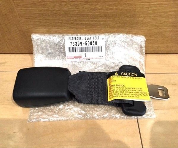 トヨタ レクサス S600hL シートベルト エクステンダー 73399-50060 Lexus LS600hL EXTENDER SEAT BELT TOYOTA 純正 未使用 Genuine JDM