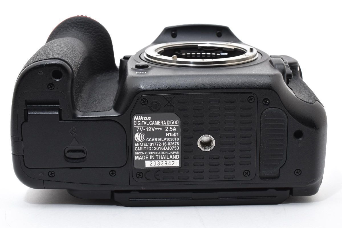ショット数27850回 美品 Nikon D500 ボディ 充電器付き ARYM5497#759