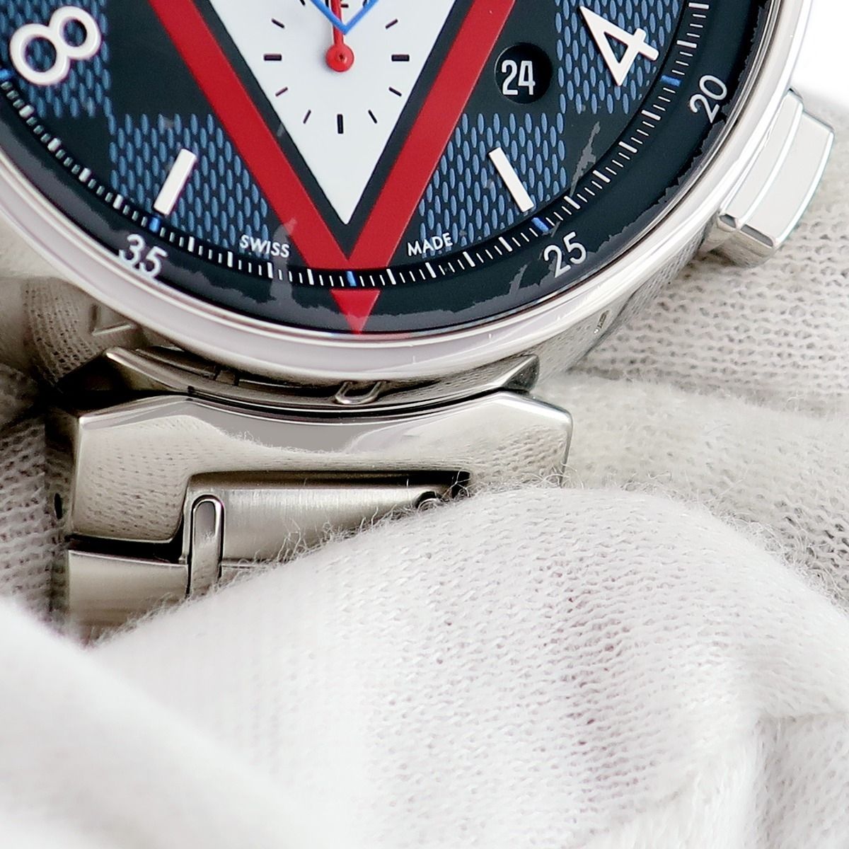  ルイヴィトン 腕時計 QA076Z 鑑定済み ブランド オケージョン 自動巻き時計 腕時計(アナログ)