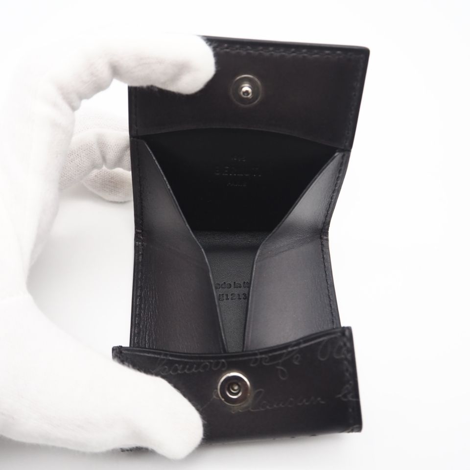 ☆3日以内返品可☆ 未使用 Berluti ベルルッティ スクリットレザー