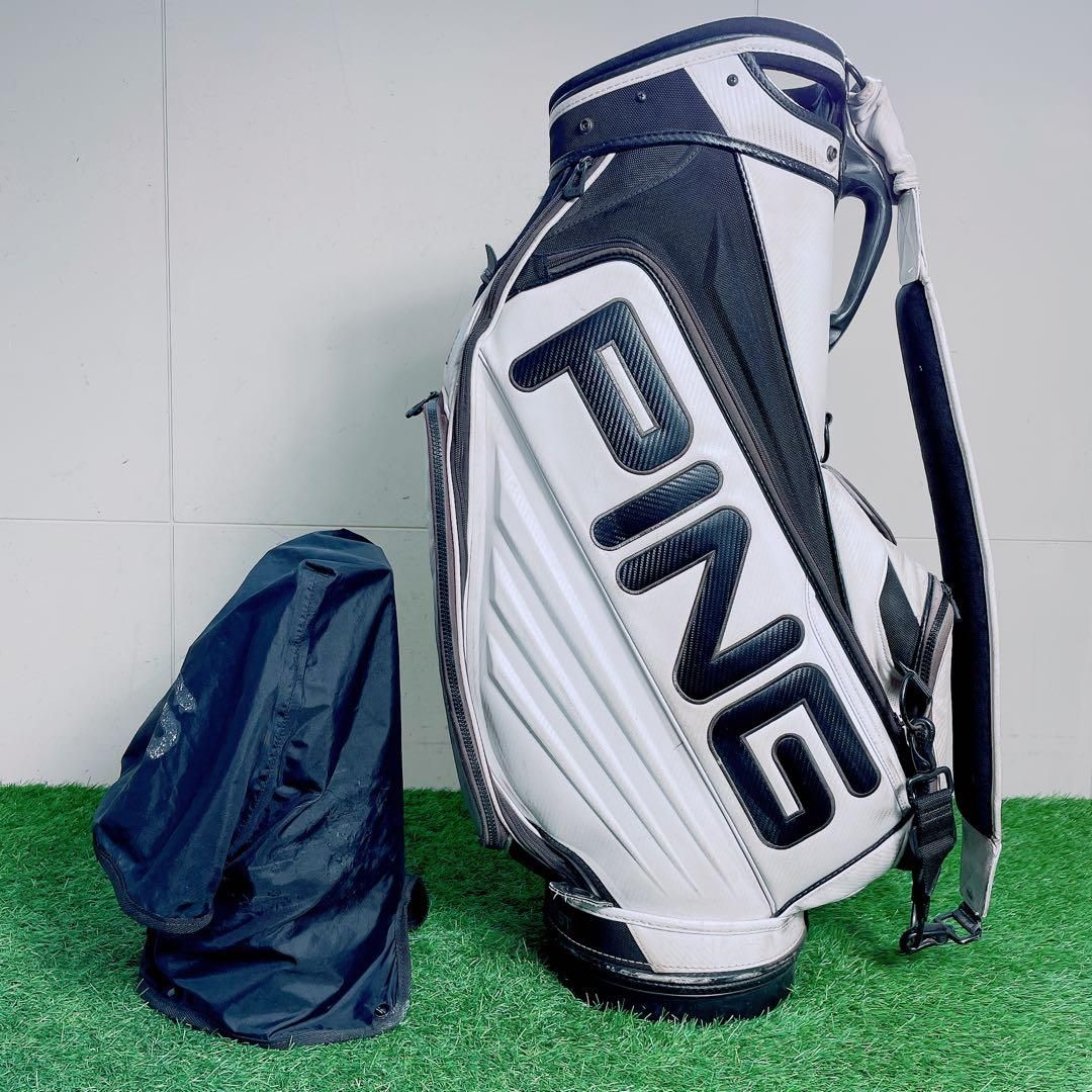  ゴルフ キャディバッグ PING ピン 10型 ６分割 B2777 スイング練習用品 ゴルフバッグ キャディバッグ ゴルフ