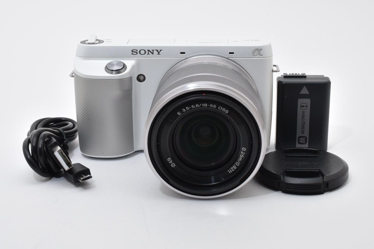 ショット数3876回 SONY NEX-F3 ホワイト + E 18-55mm F3.5-5.6 OSS