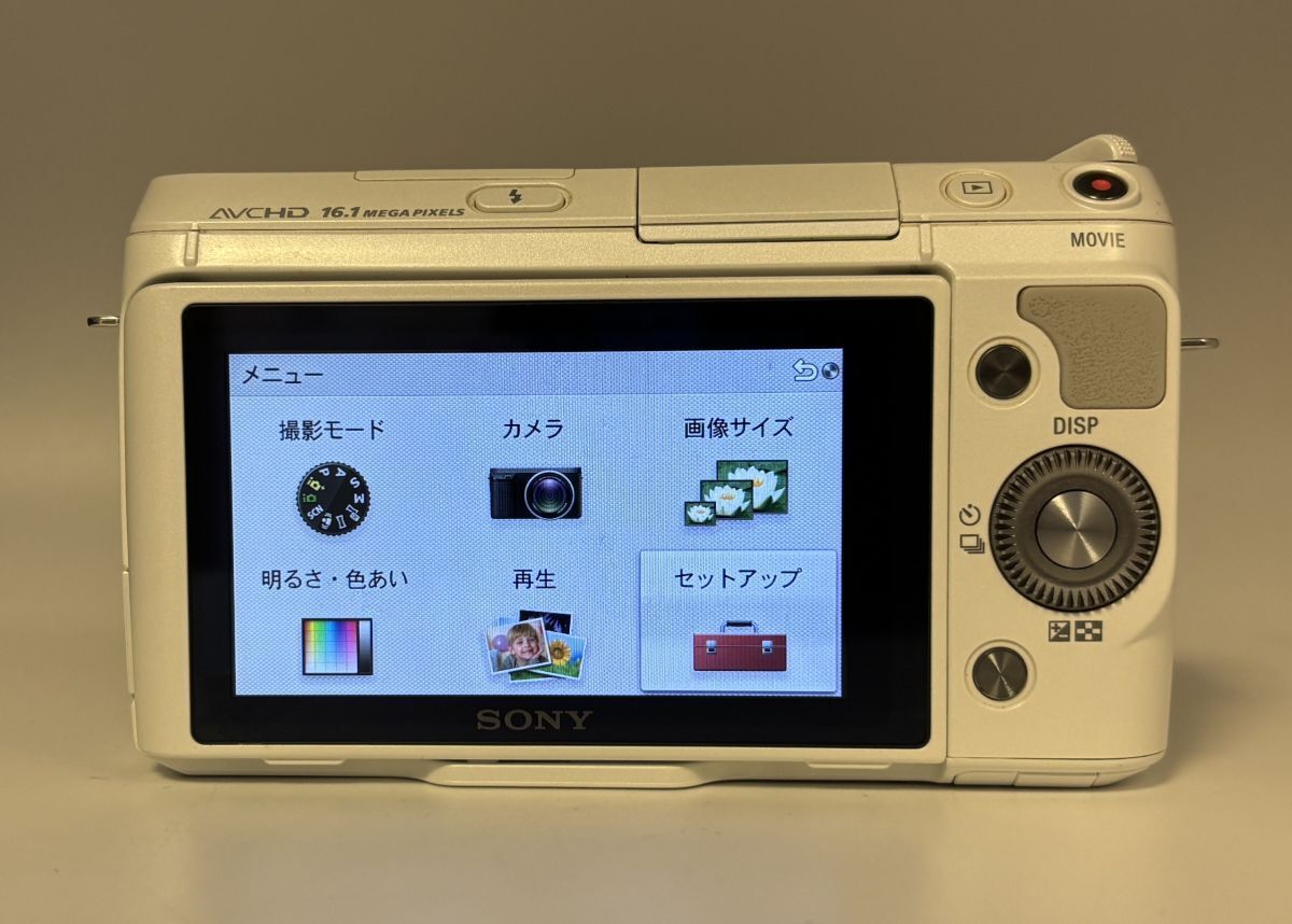 ショット数3876回 SONY NEX-F3 ホワイト + E 18-55mm F3.5-5.6 OSS