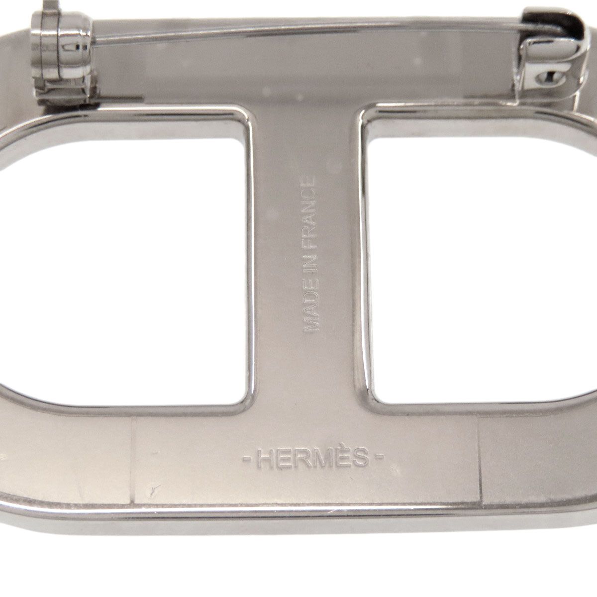 HERMES エルメス シェーヌダンクル ブローチ 金属製 レディース [中古