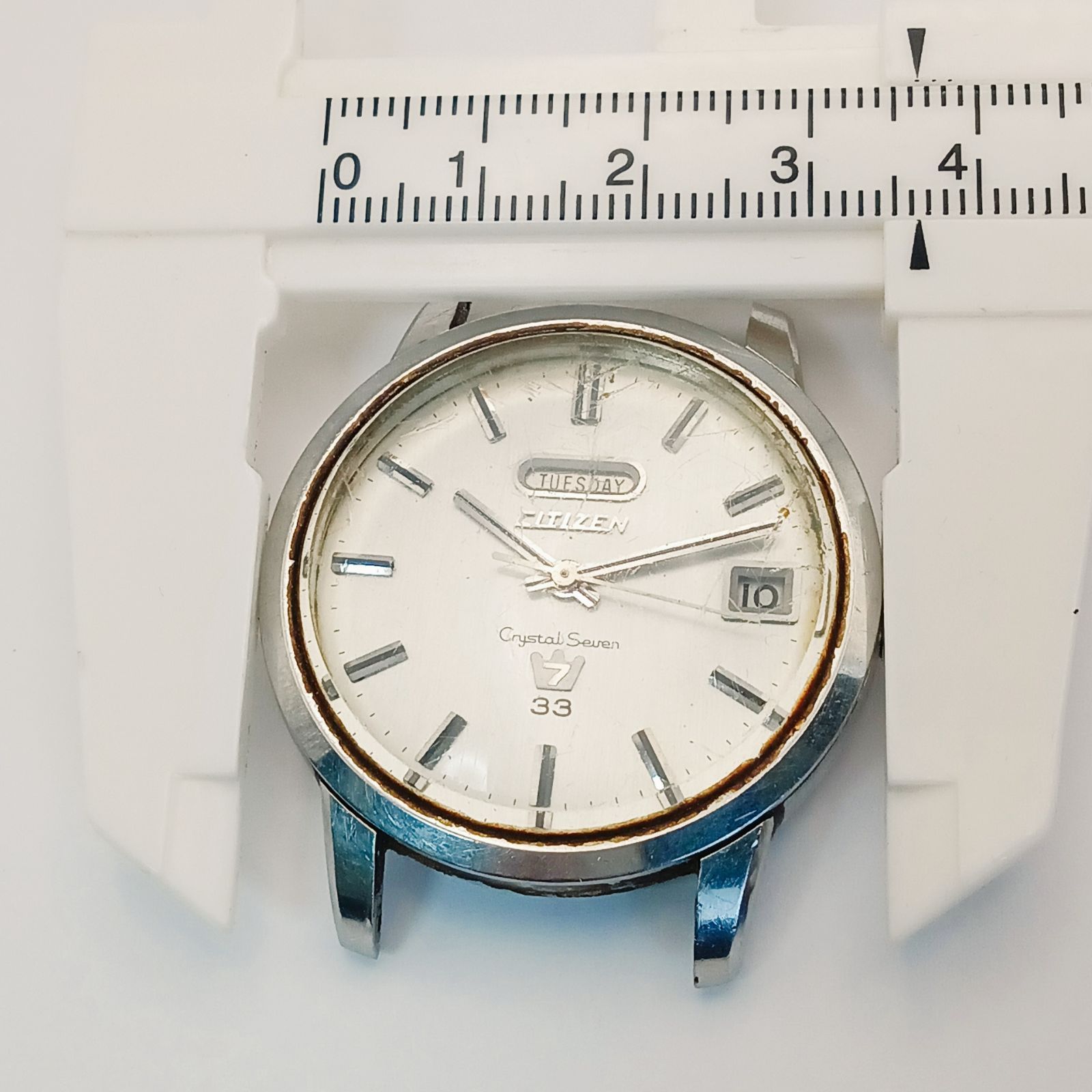 稼働 良品】0225-2 CITIZEN Crystal Seven シチズン クリスタルセブン