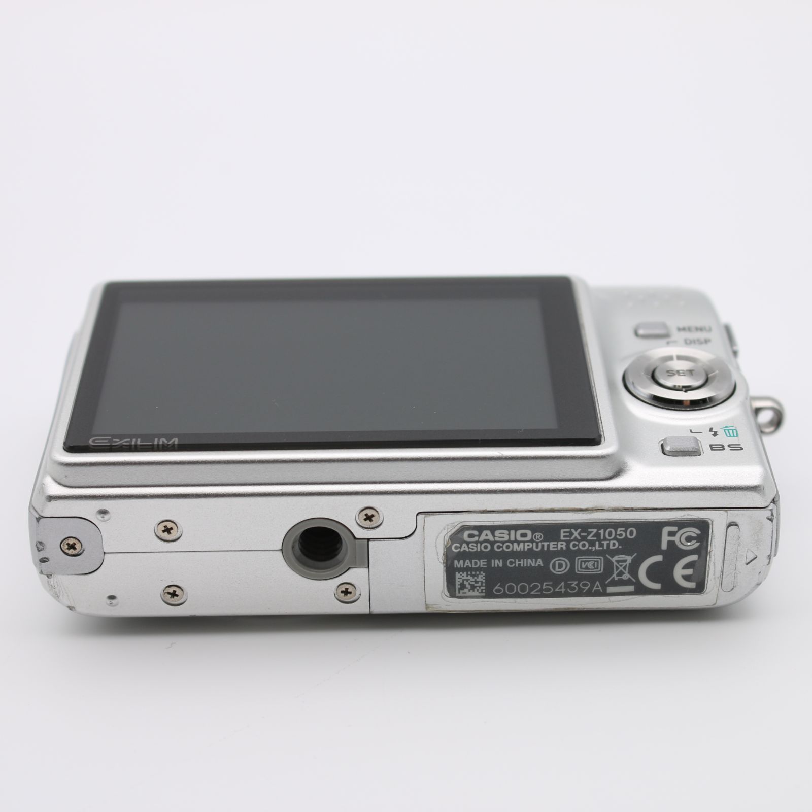 極上品】 CASIO EXILIM EX-Z1050 シルバー ZOOM デジタルカメラ