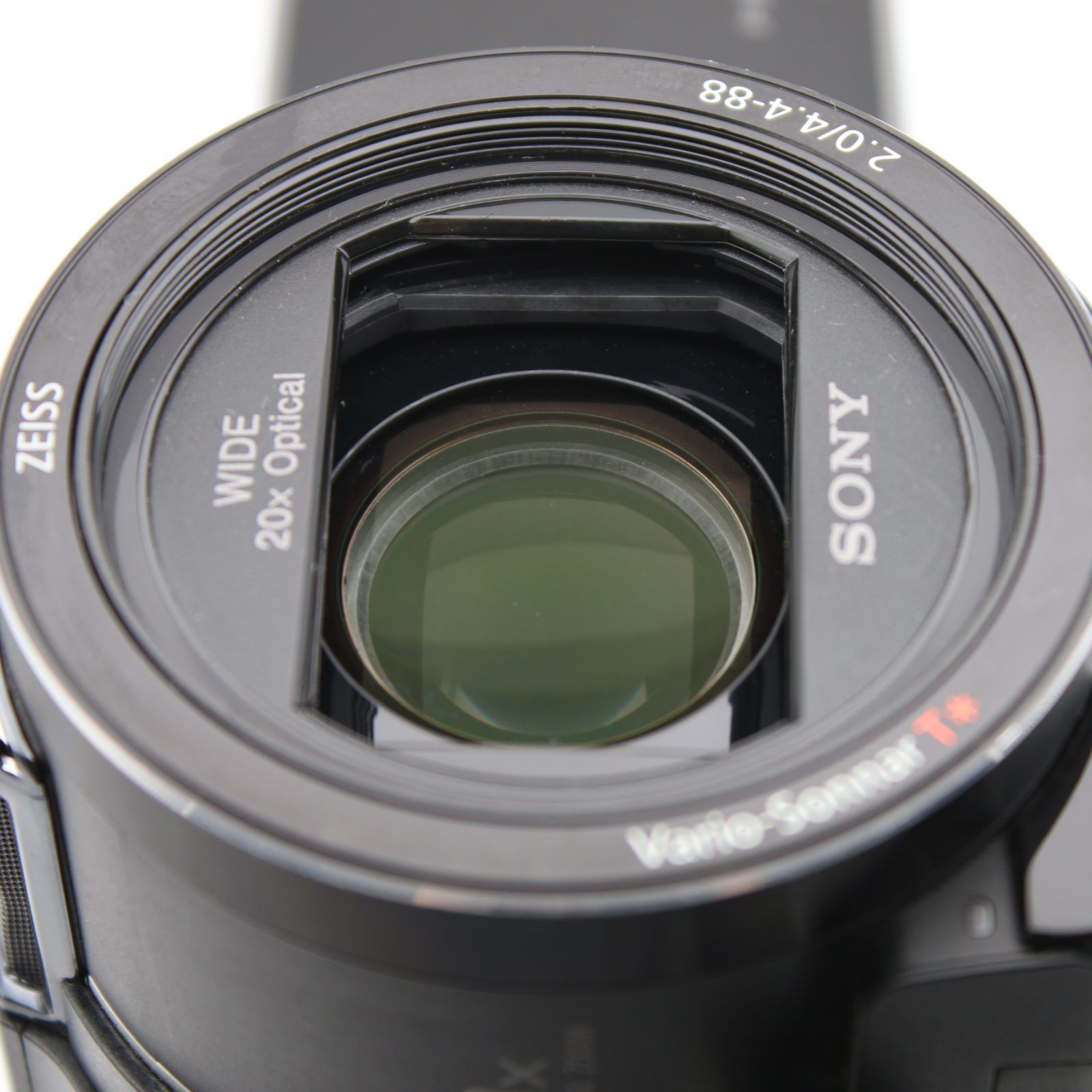 極上品】 SONY FDR-AX40 ブラック 4K 64GB 光学20倍 Handycam ビデオ