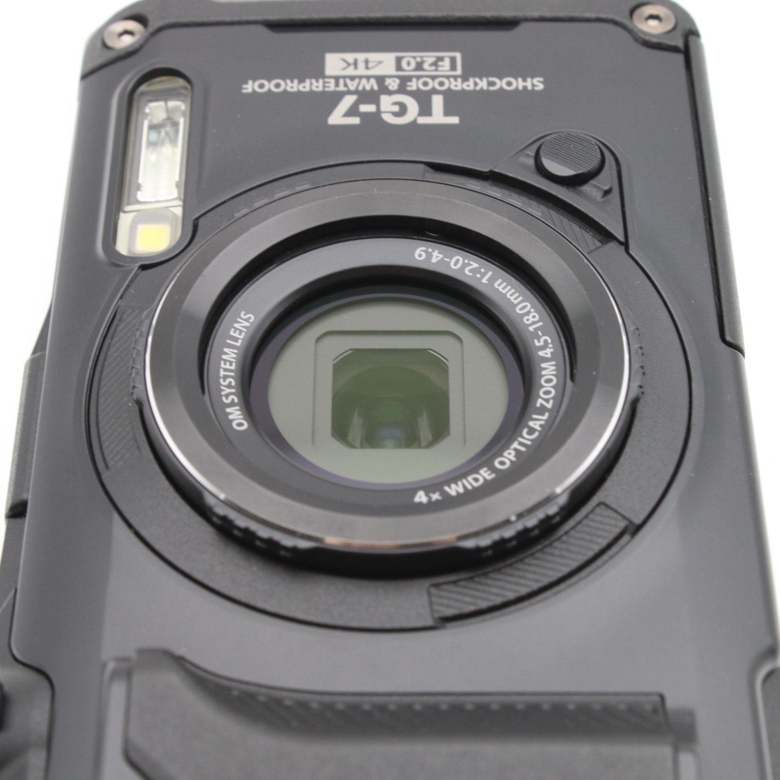 極上品】 OM SYSTEM Tough TG-7 ブラック 防水15m/防塵/耐荷重100kg/耐