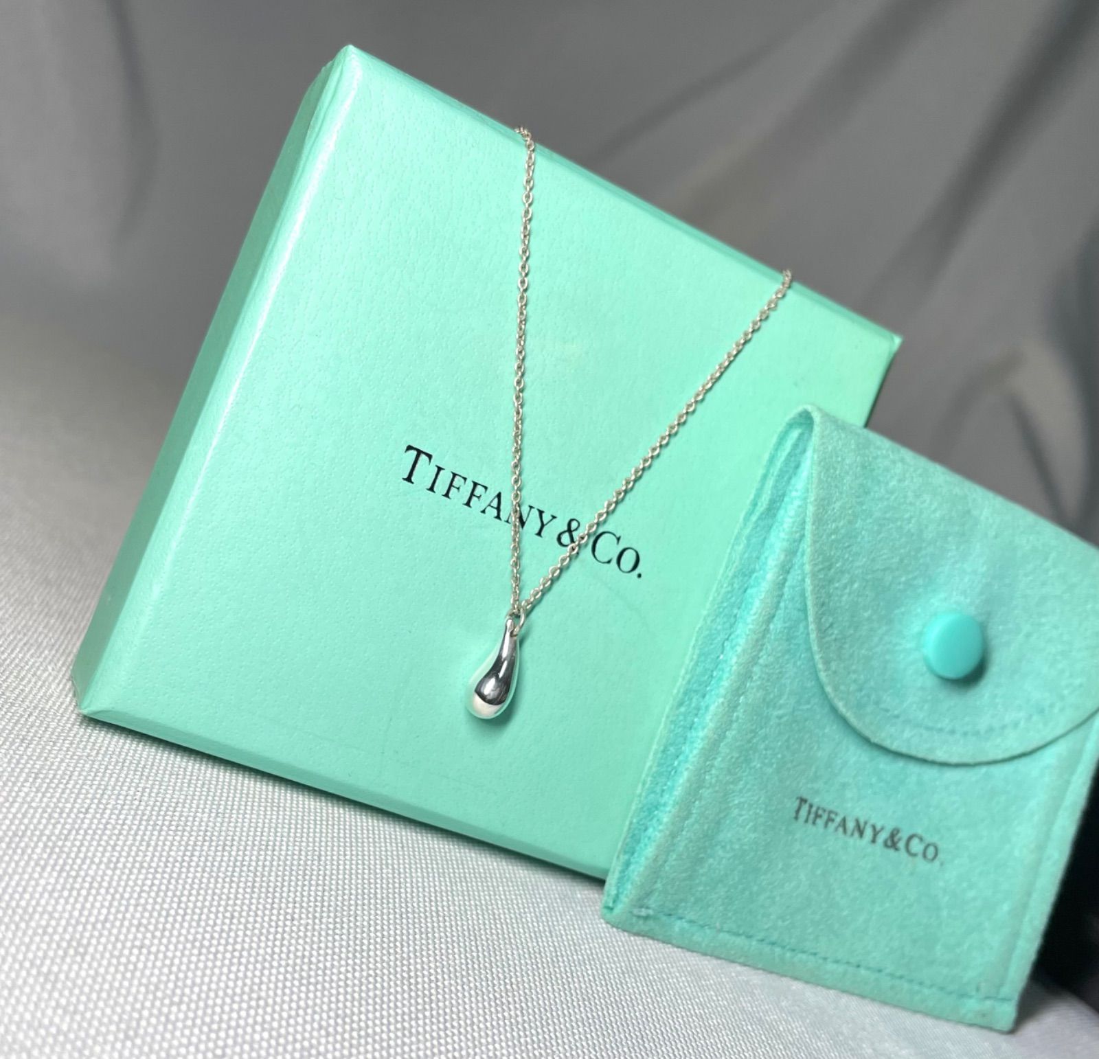 美品 Tiffany ティファニー エルサペレッティ ティアドロップ 