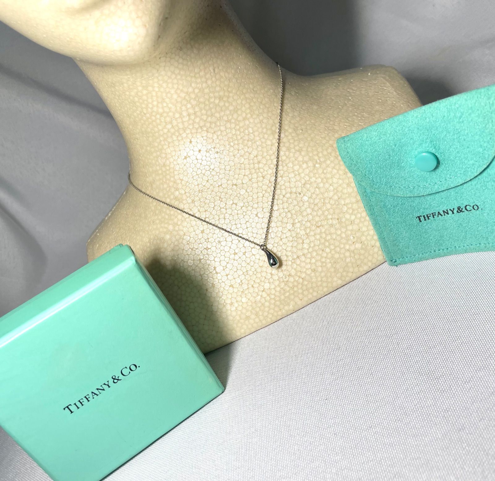美品 Tiffany ティファニー エルサペレッティ ティアドロップ 