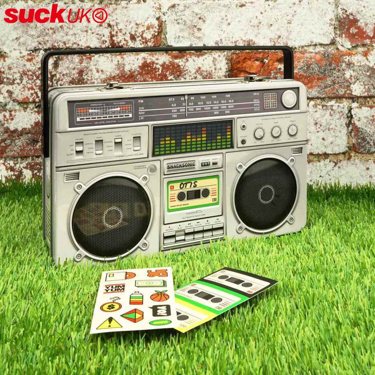 ケース ボックス ラジカセ SUCK UK 小物入れ オーガナイザー レトロ