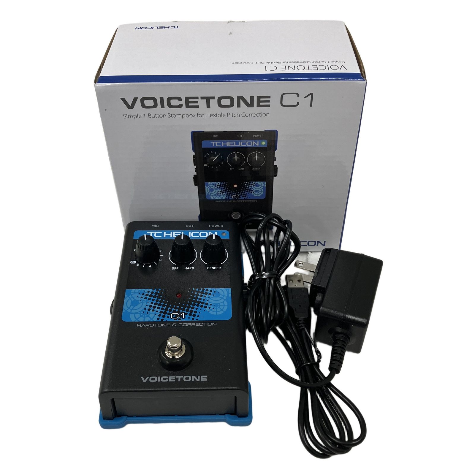 TC HELICON ボーカルエフェクター VOICETONE C1 美品O10963284 【公式 