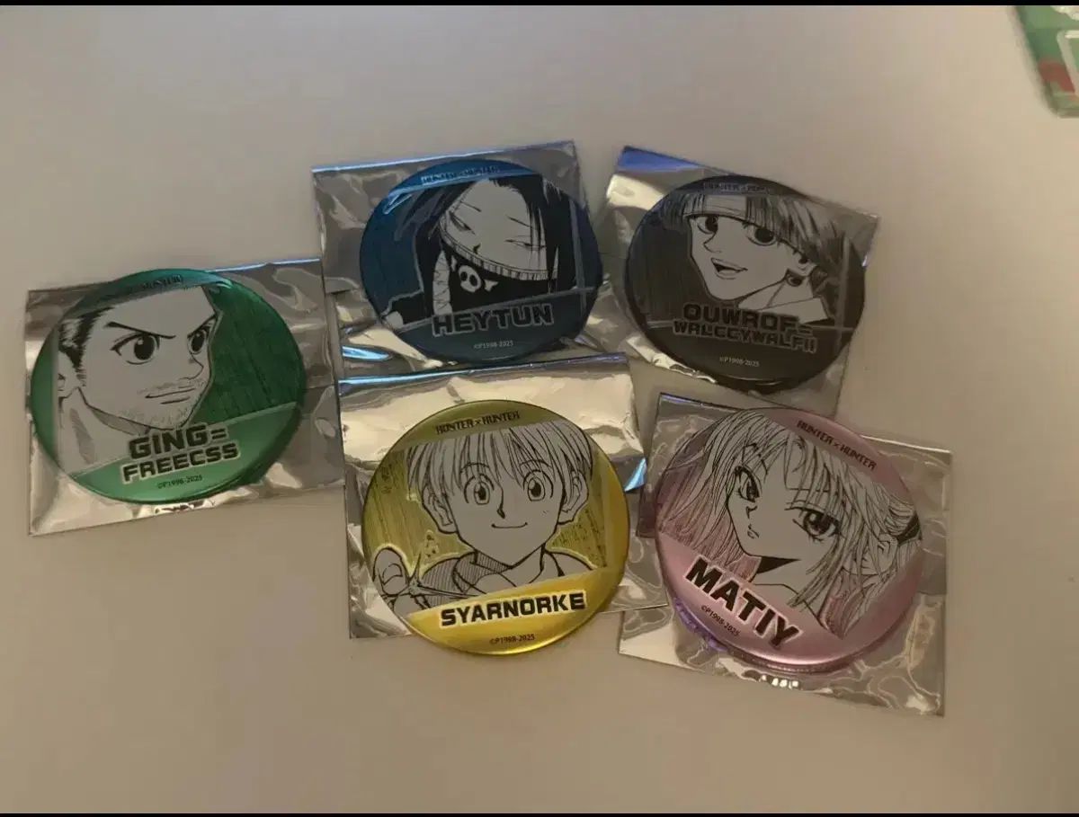 HUNTER×HUNTER ハンターハンター 缶バッジ セット hunter×hunter