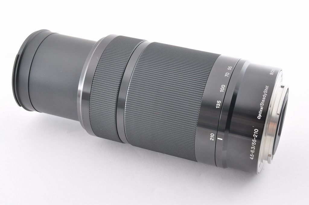 Sony ソニー E 55-210mm F4.5-6.3 OSS SEL55210 ズームレンズ ブラック