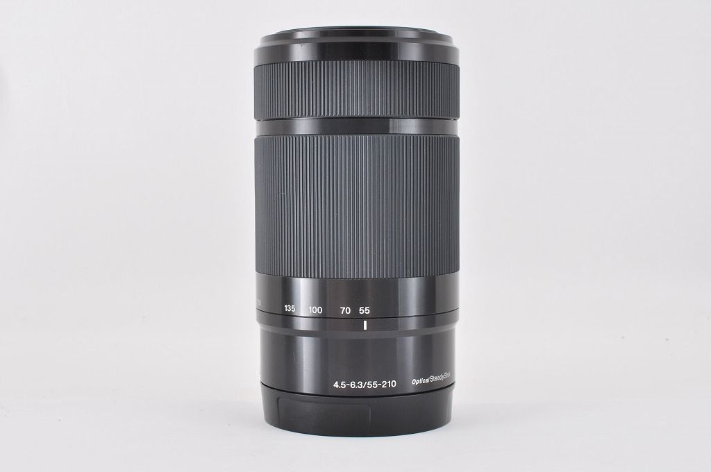 Sony ソニー E 55-210mm F4.5-6.3 OSS SEL55210 ズームレンズ ブラック