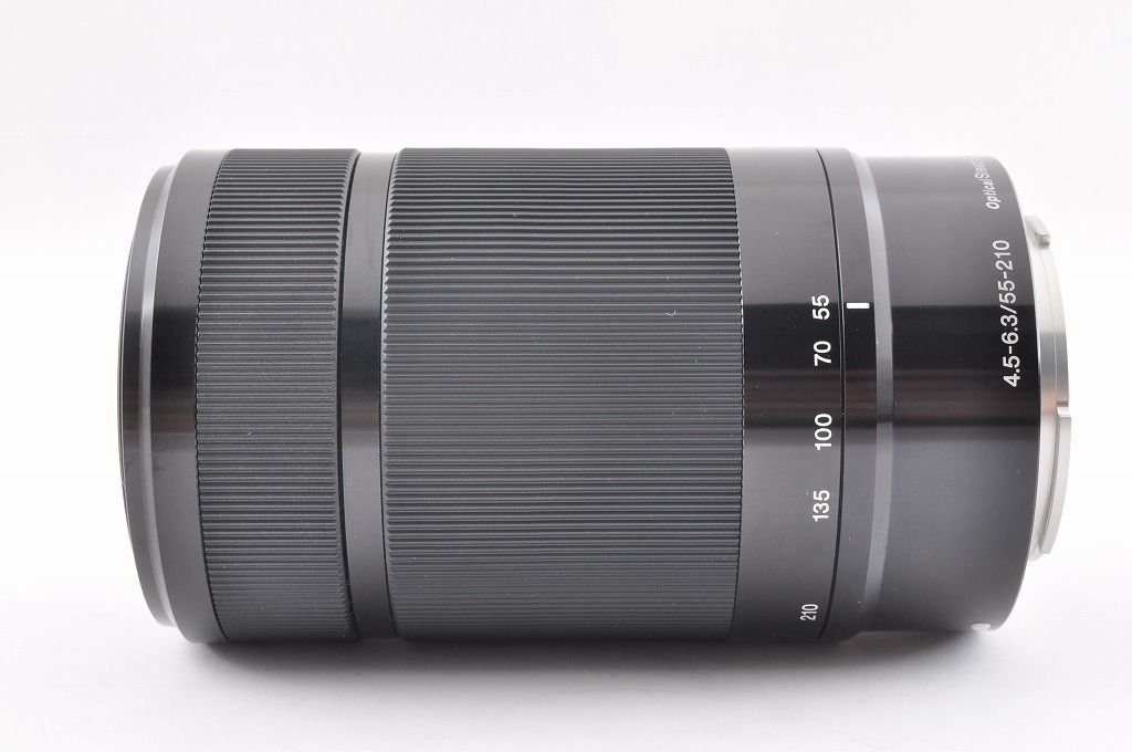 Sony ソニー E 55-210mm F4.5-6.3 OSS SEL55210 ズームレンズ ブラック