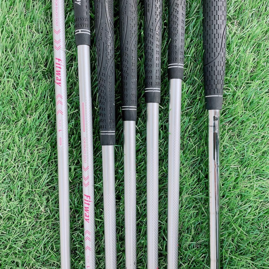 レディース ゴルフクラブセット 初心者 即コースデビュー 7本 L コース