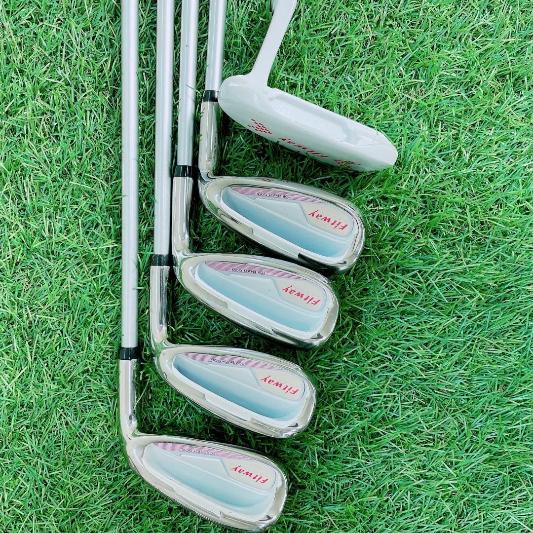 レディース ゴルフクラブセット 初心者 即コースデビュー 7本 L コース