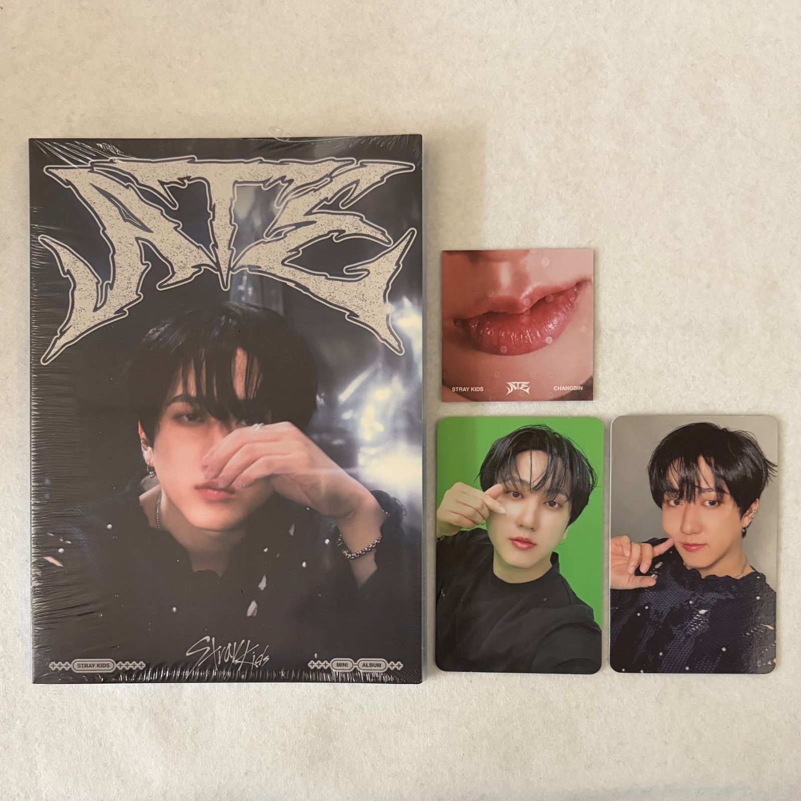 StrayKids スキズ ATE アルバム 開封済 CD 未再生 トレカ 3枚