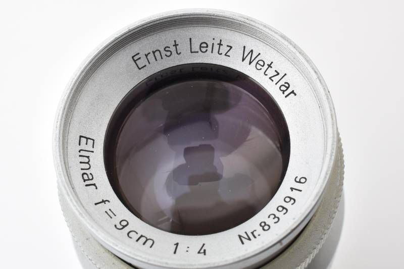 実用品】Leica ライカ Elmar 9cm f4 Ernst Leitz Wetzlar エルマー L39