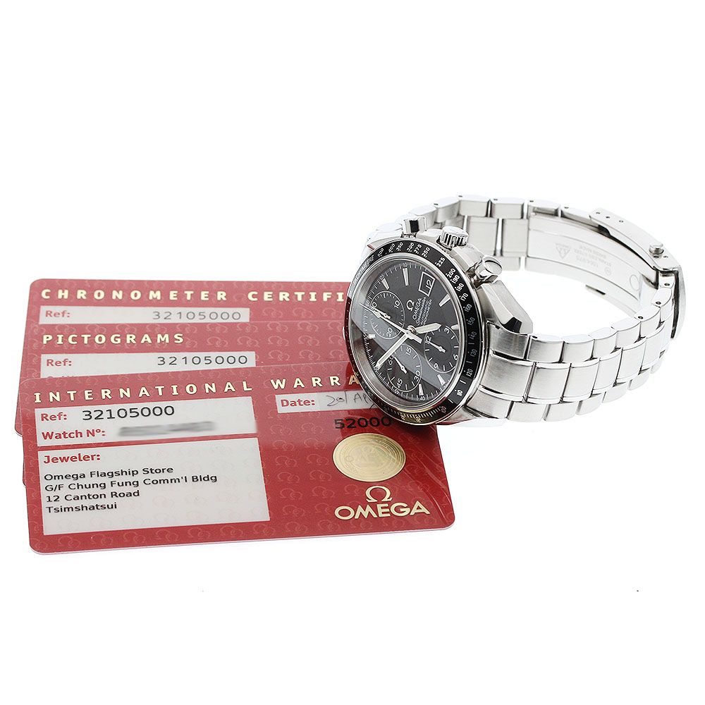 オメガ OMEGA 3210.50 スピードマスター デイト クロノグラフ 自動巻き