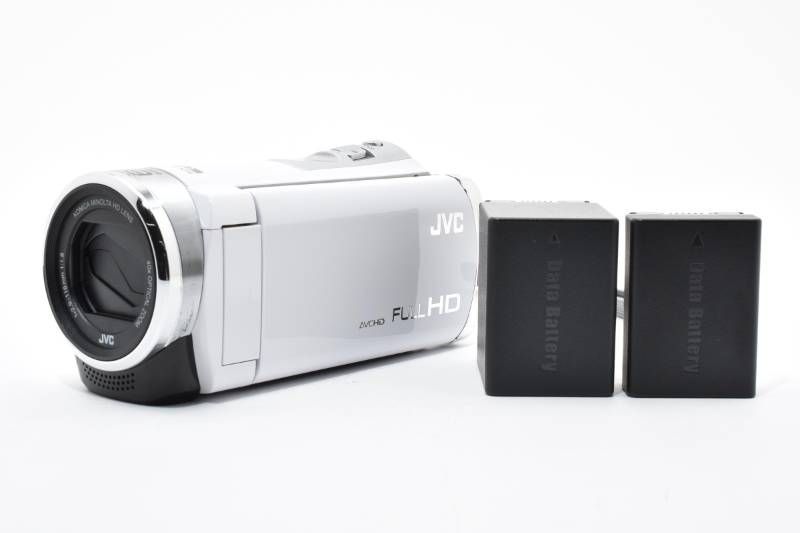 光学極上品】JVC Everio GZ-E750 白 ホワイト ビデオカメラ