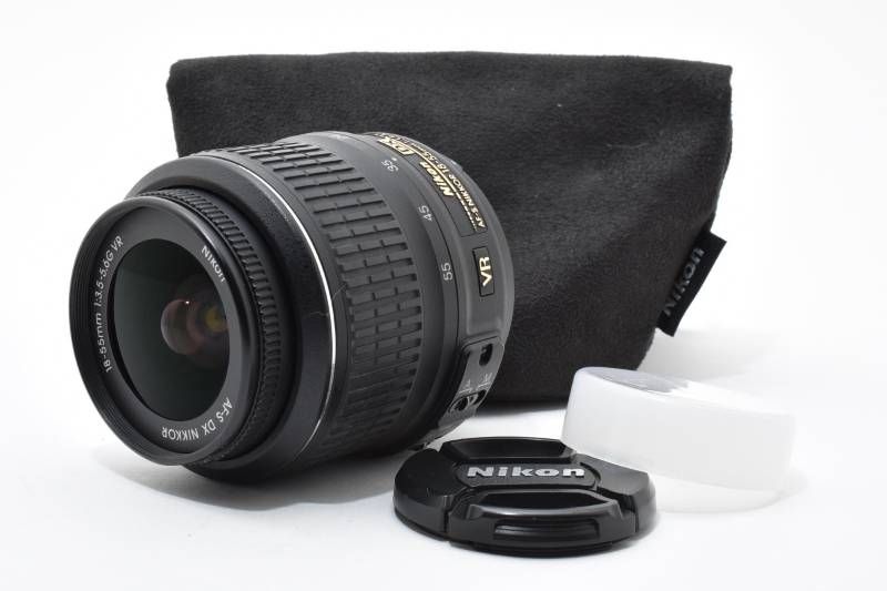 実用光学美品】Nikon ニコン AF-S DX NIKKOR 18-55mm 3.5-5.6 G VR AF