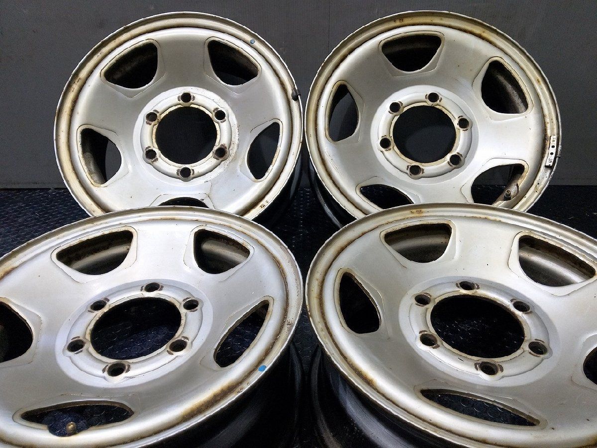 トヨタ ハイエース 純正ホイール/純正スチールホイール 15インチ 4本