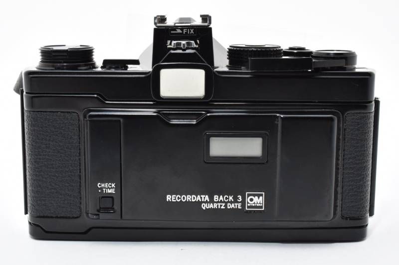 現状品】Olympus オリンパス OM-1 ボディ 黒 ブラック 背面蓋RECORDATA