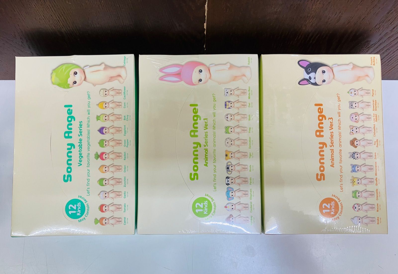 ソニーエンジェル ベジタブル アニマルシリーズver1.3 36個セット(3BOX