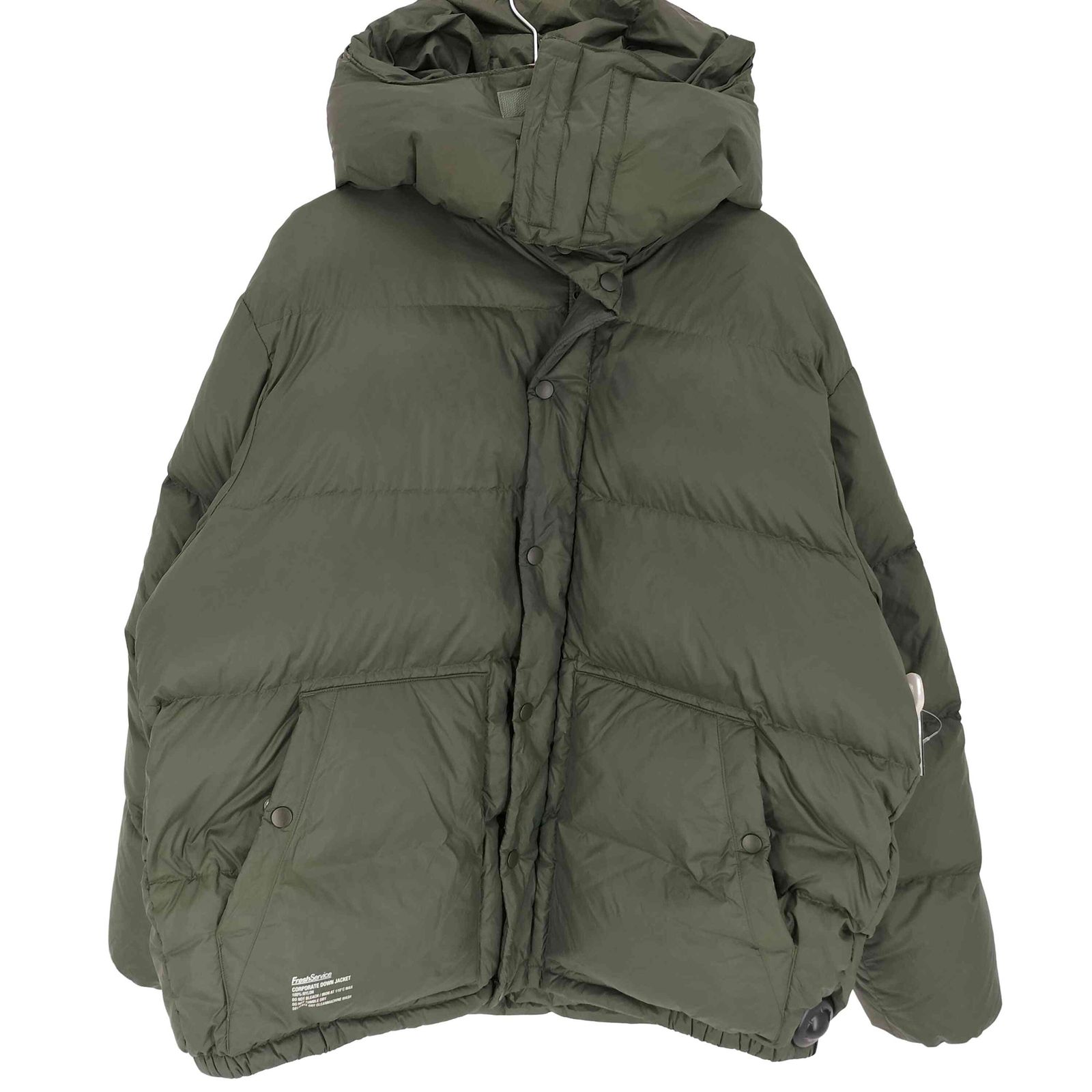 フレッシュサービス Fresh Service 23AW CORPORATE DOWN JACKET メンズ 