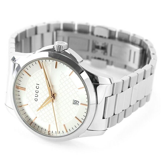 グッチ GUCCI 腕時計 メンズ YA126442 Gタイムレス クォーツ