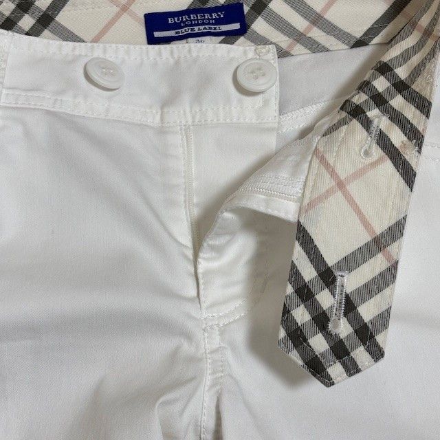古着 バーバリーブルーレーベル BURBERRY BLUELABEL ショートパンツ