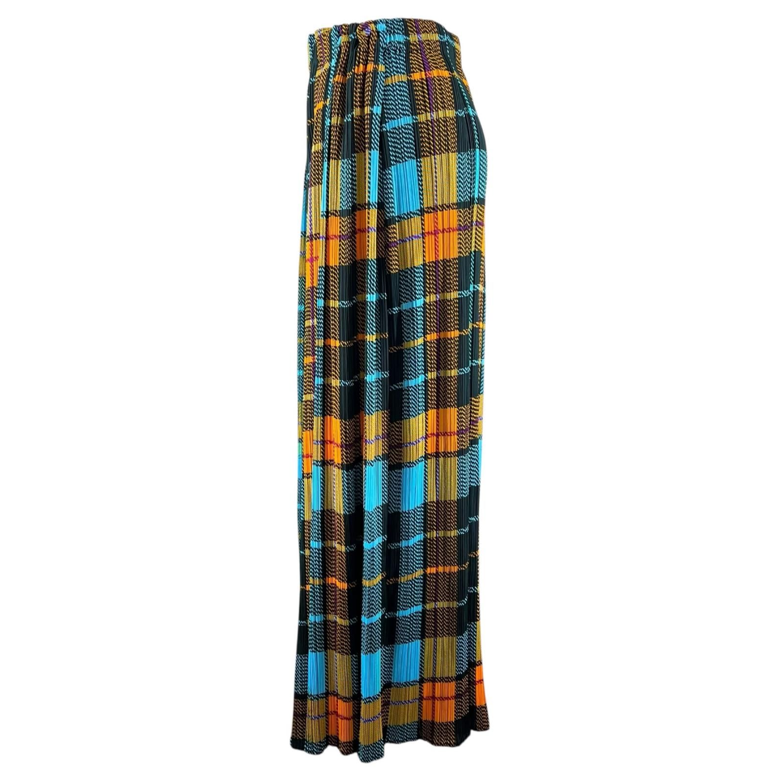 極美品✨PLEATS PLEASE イッセイミヤケ カットソー 総柄 チェック 極美品△PLEATS PLEASE プリーツプリーズ イッセイミヤケ PP14-JG366