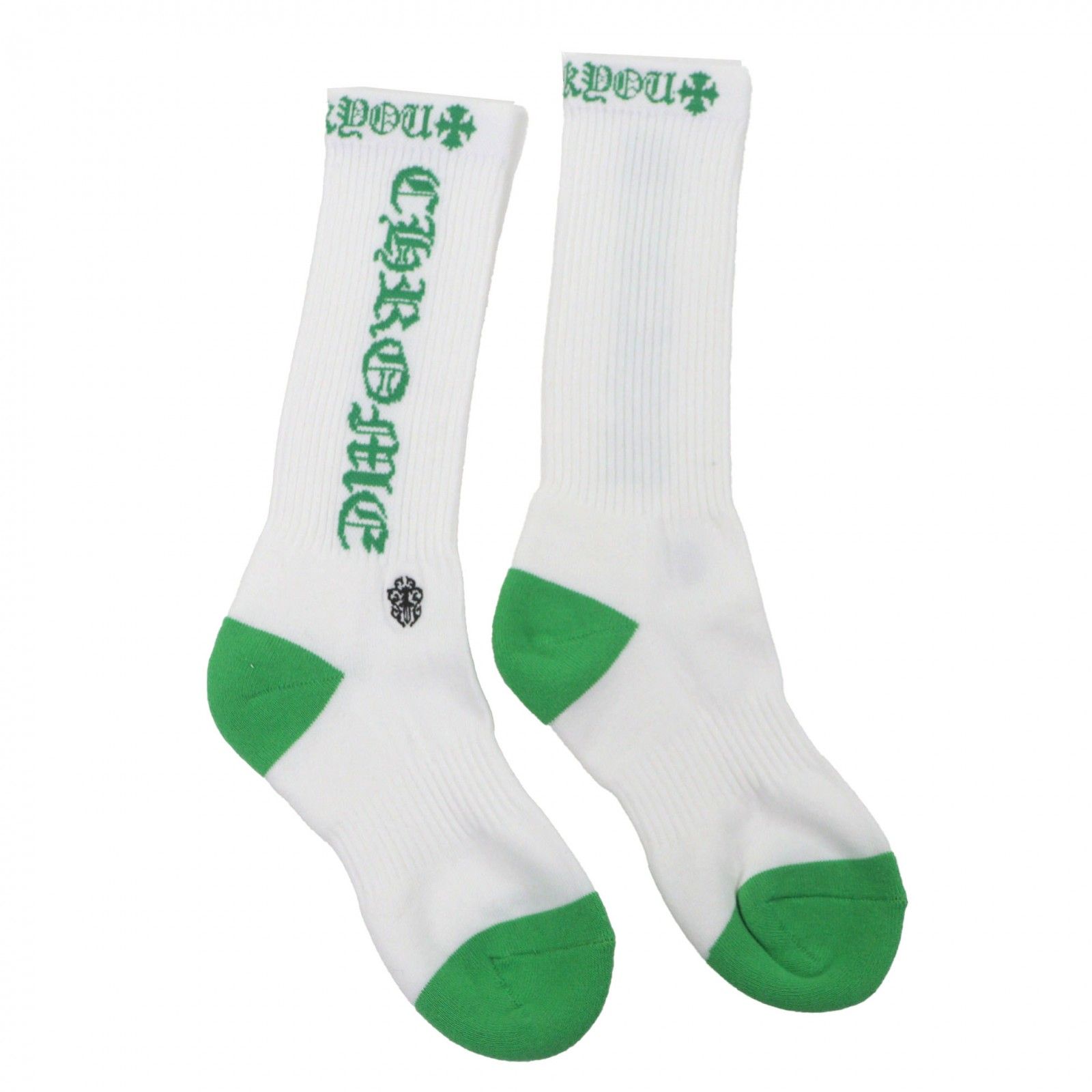 未使用品▽CHROME HEARTS クロムハーツ SOCKS-U-SPORT ダガー刺繍