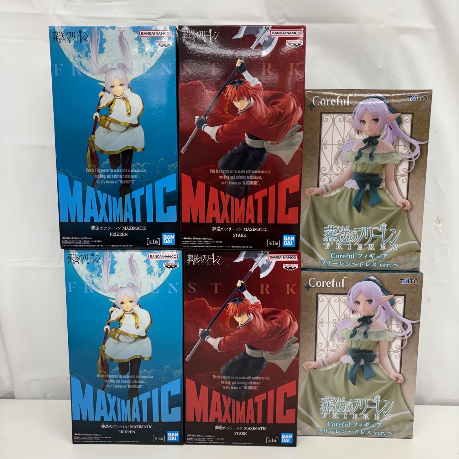 未開封 葬送のフリーレン フィギュア 6個セット LF2881 f107 - メルカリ