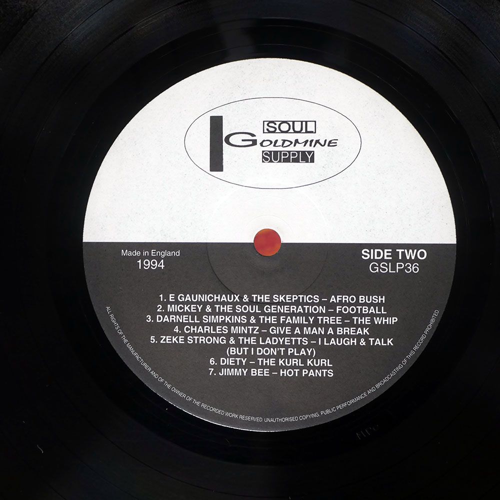UK盤 VA/THE SOUND OF FUNK 5/GOLDMINE SOUL SUPPLY GSLP36 LP - メルカリ