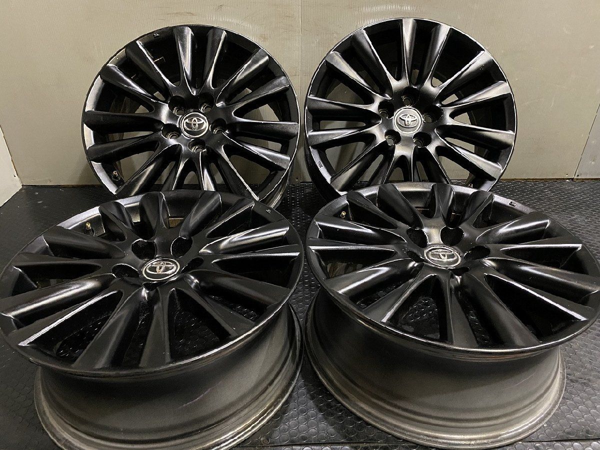 トヨタ 60ハリアー 純正ホイール 18インチ 4本 7J5HPCD114.3+45