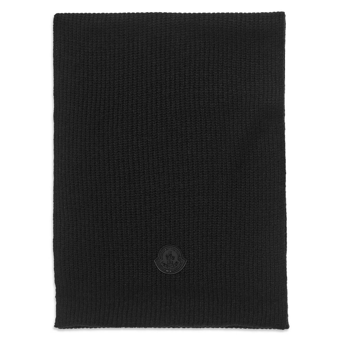 167 MONCLER モンクレール 3C00009 M2739 ブラック マフラー SCIARPA