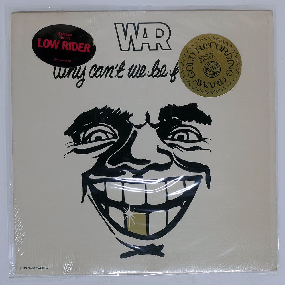 US盤 WAR/WHY CAN'T WE BE FRIENDS/UNITED ARTISTS UALA441G LP - メルカリ