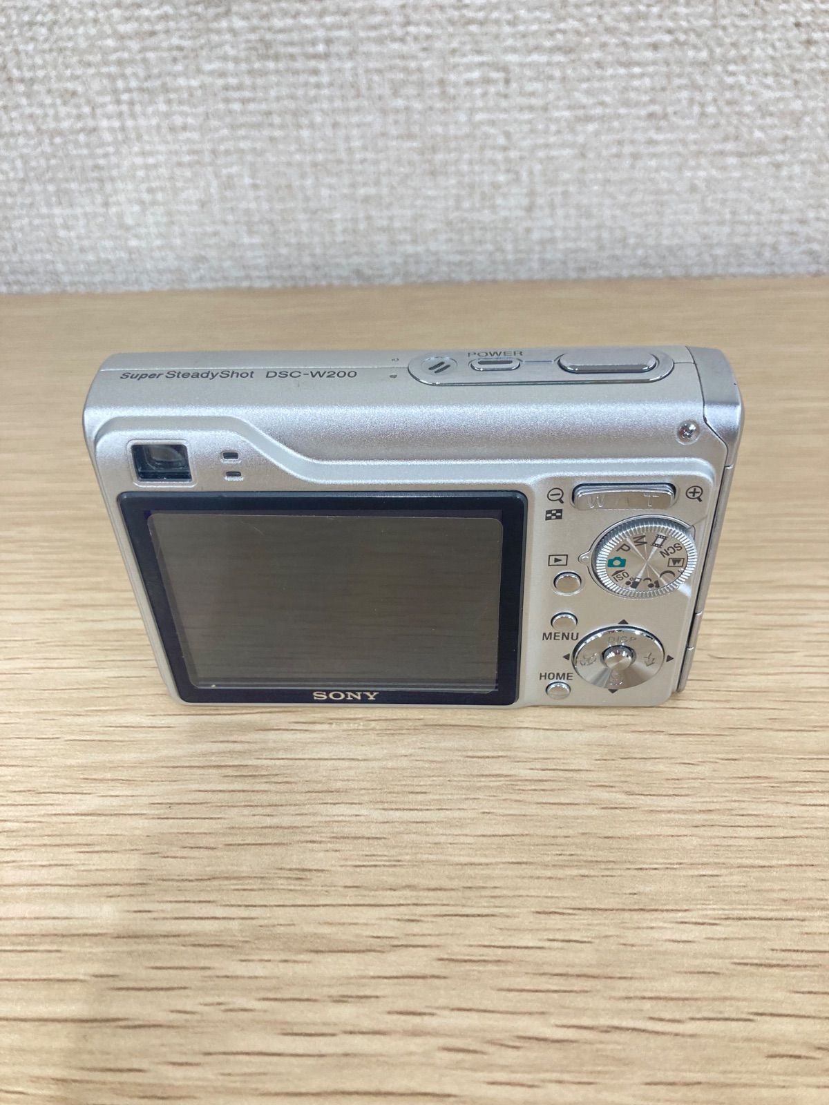 2 通電動作未確認 SONY cyber shot シルバー DSC-W200 【カメラ】【1