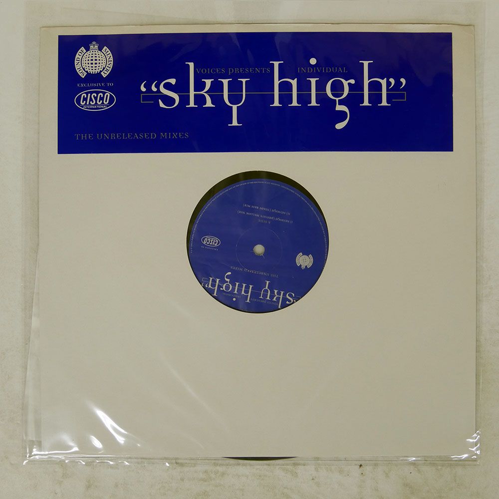 UK盤 VOICES/SKY HIGH (THE UNRELEASED MIXES)/SOUND OF MINISTRY