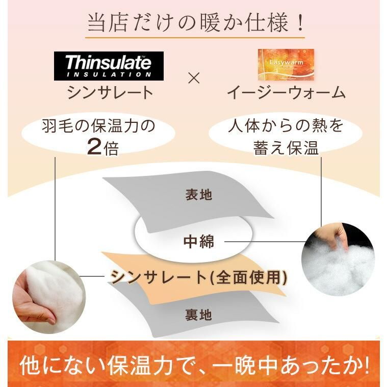 【送料無料】掛け布団 シングル シンサレート 冬用 洗える 暖かい 毛布 掛ふとん 掛布団 布団 軽い ふとん 保温 冬 フリース シングルロング かけ布団